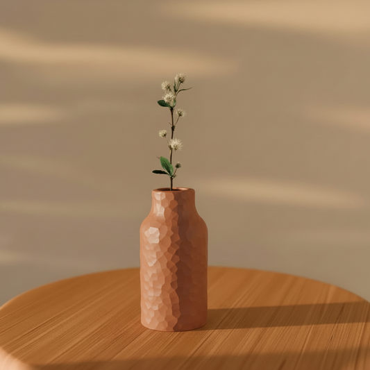 Geometric Facet Vase