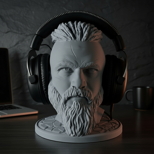 Headphone Stand - Ragnar Lothbrok Bust - Vikings