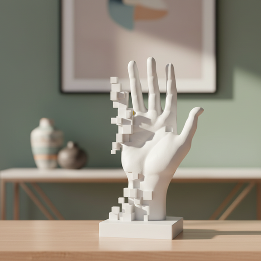 Pixelated Hand