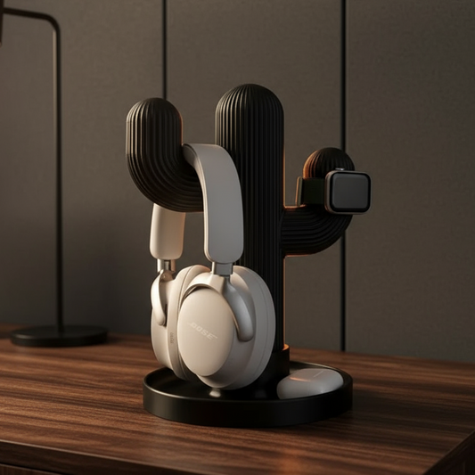 Cactus Headphone & Watch Stand