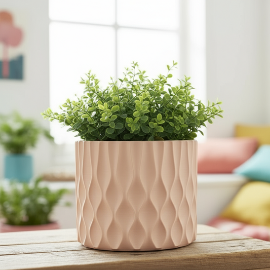 Wave Planter Pot (Only pot)