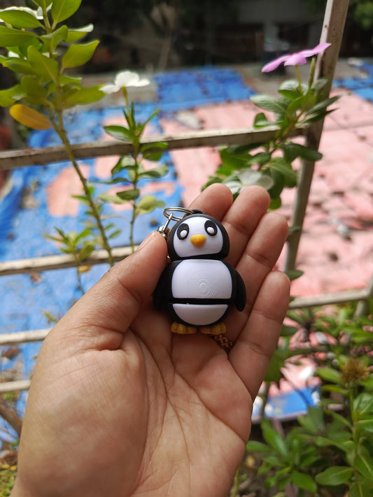 Penguin keychain
