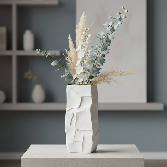 Clay Textured Vase (Only vase)