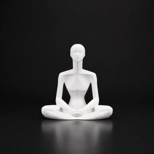 Meditative Muse - White