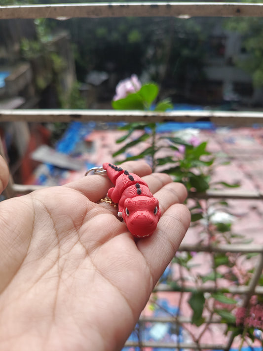 Tyrannosaurus keychain