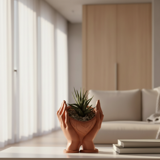 Heart Holding Planter (Only pot)