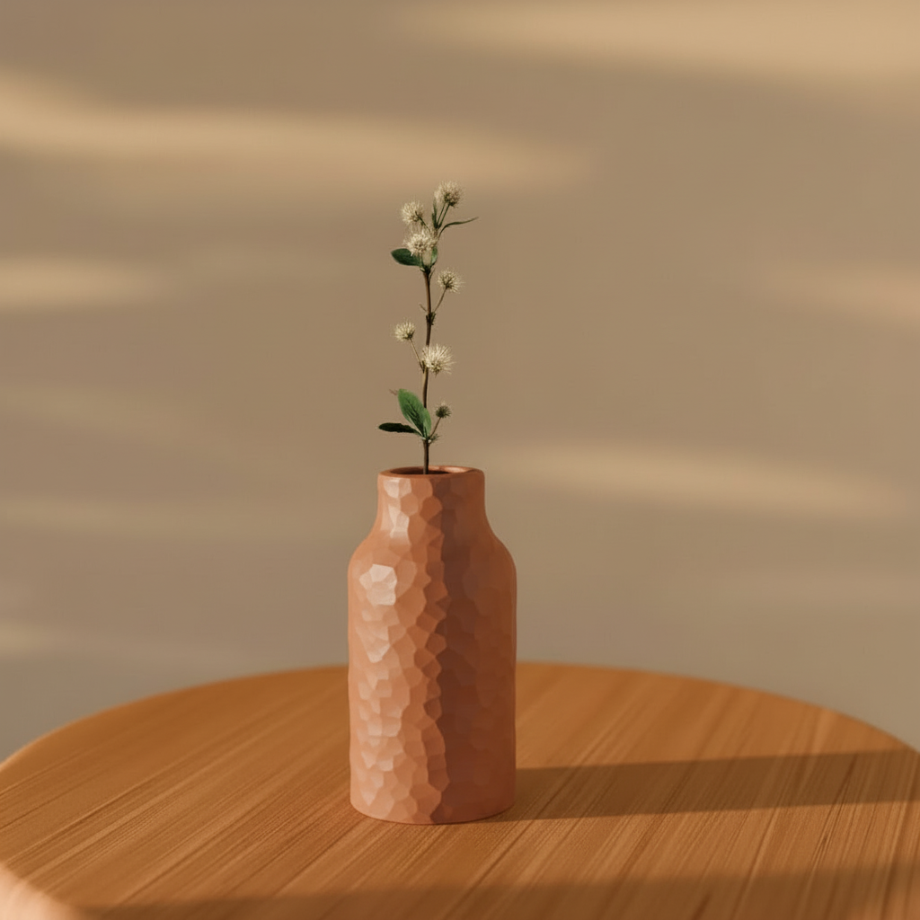 Geometric Facet Vase