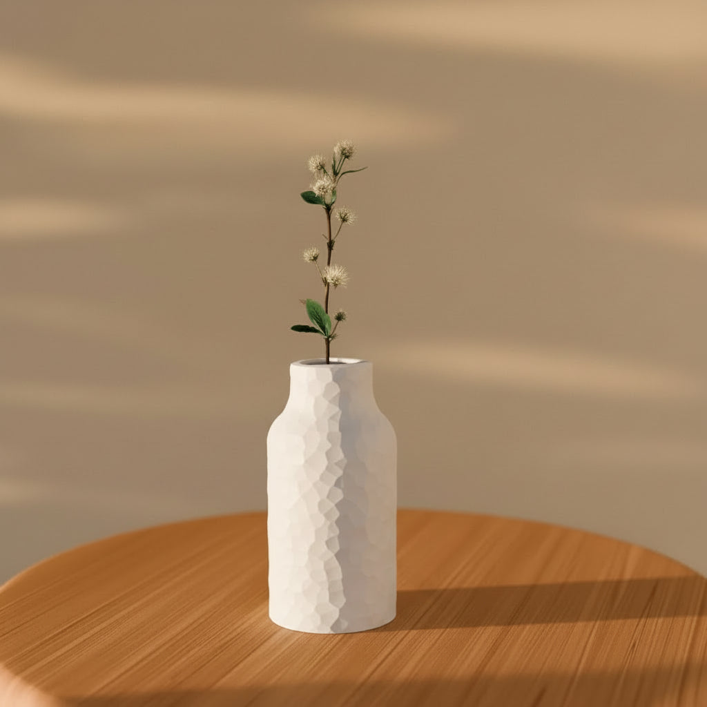 Geometric Facet Vase
