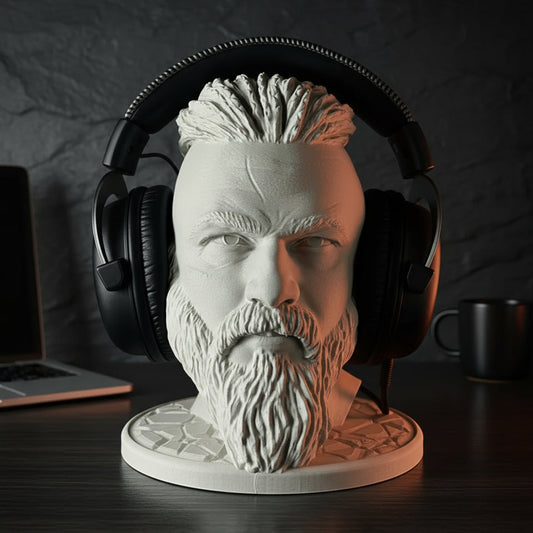 Headphone Stand - Ragnar Lothbrok Bust - Vikings