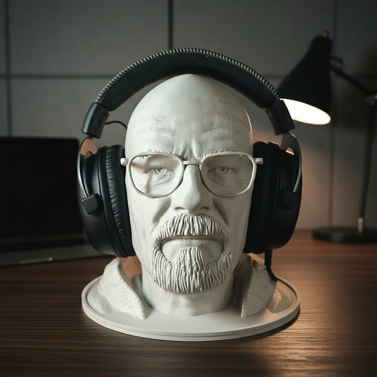 Headphone Stand - Walter White Bust - Breaking Bad