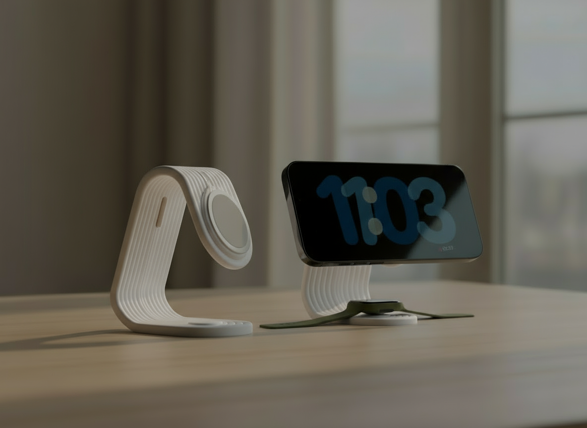 iPhone and Apple Watch Charging Stand (Only Stand)