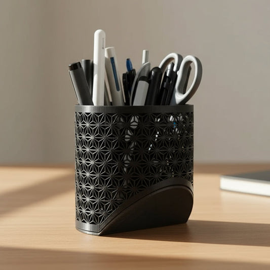 Asanoha Pen Holder - Desk Organizer