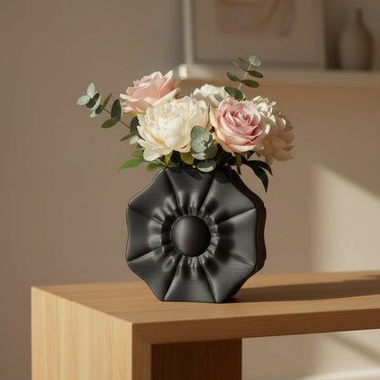 Flower Vase. Flower sculpture. Floral Decor