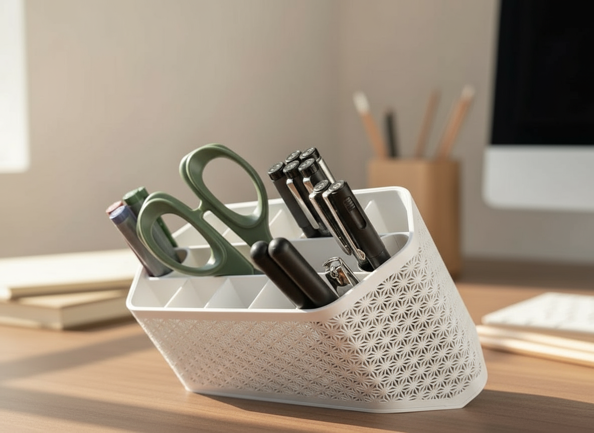 Asanoha Pen Holder - Desk Organizer