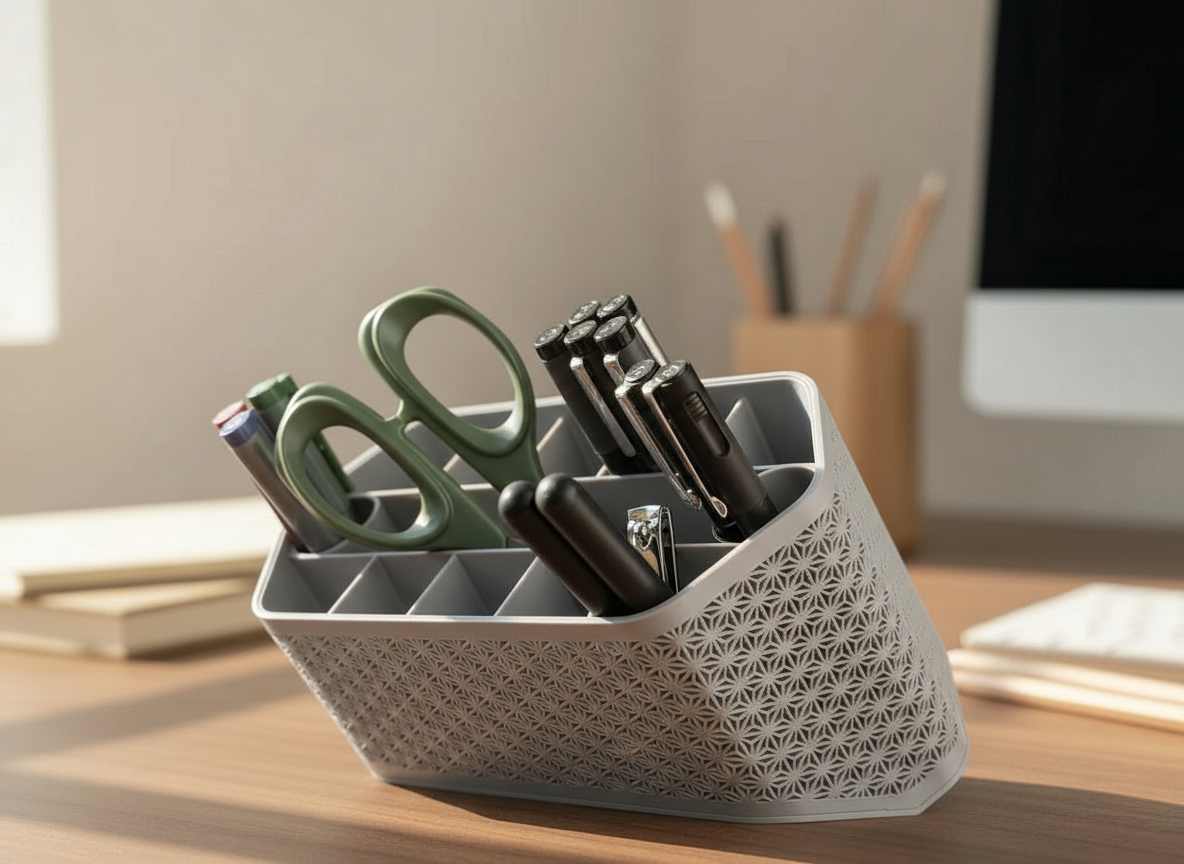 Asanoha Pen Holder - Desk Organizer