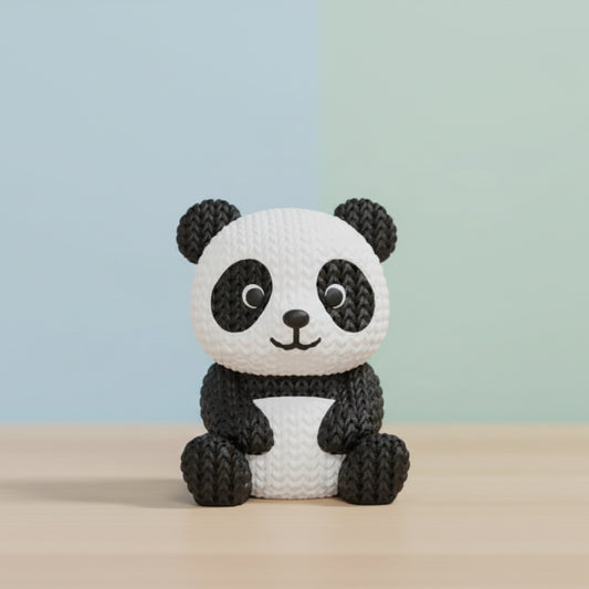 Knitted Panda