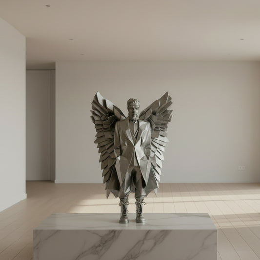 Modern Angel Sculpture