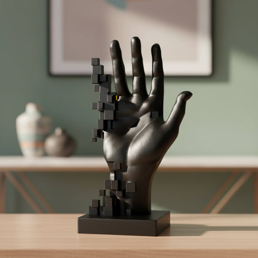 Pixelated Hand