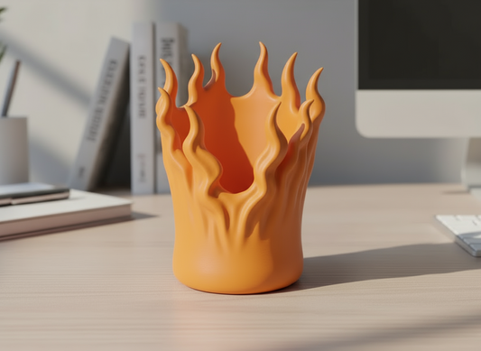 Fire Pen Holder