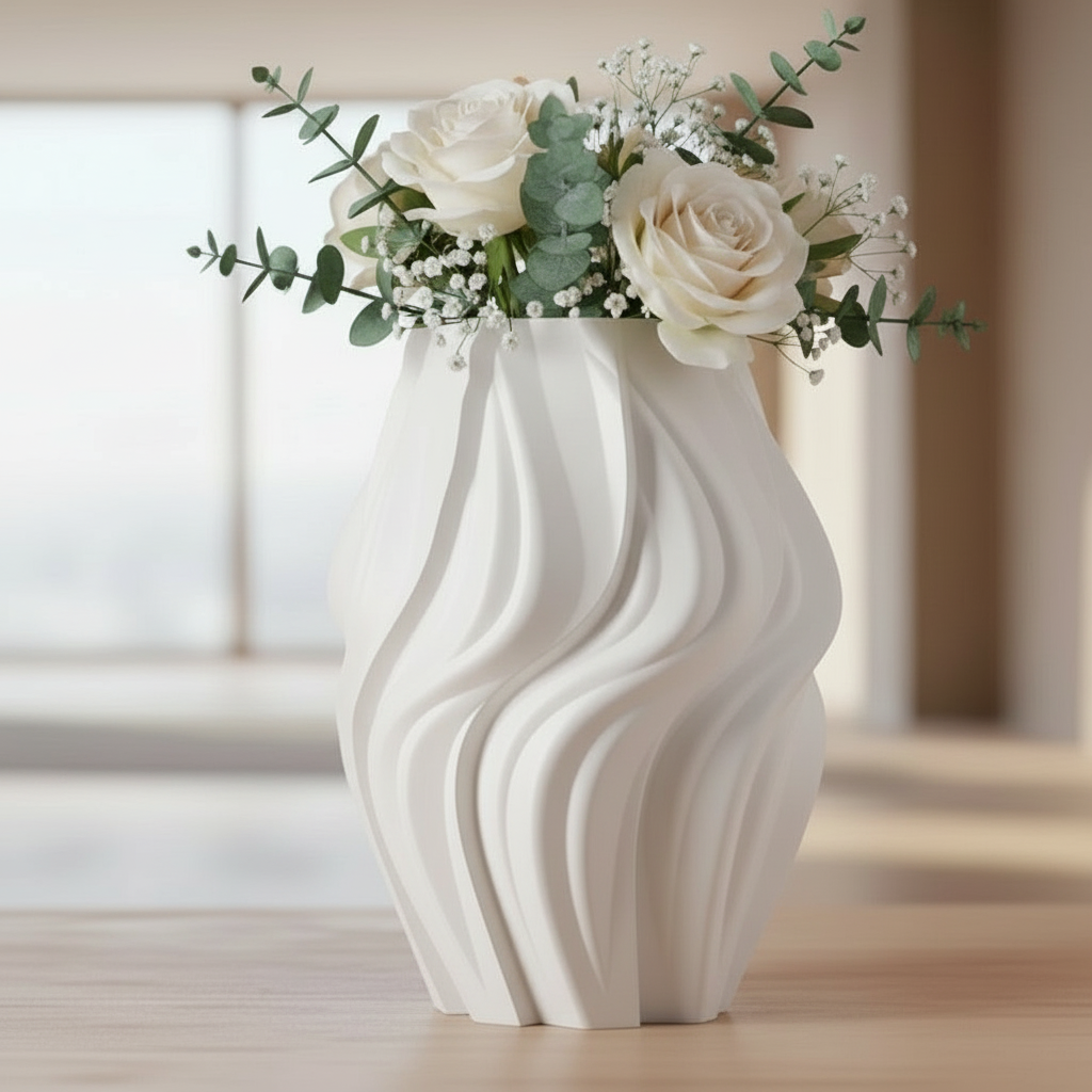 Organic Flowing Vase