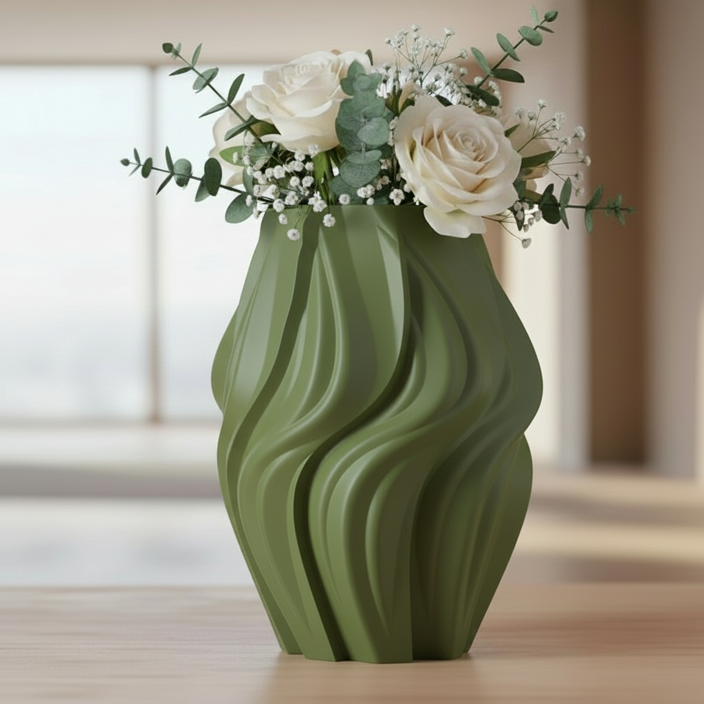 Organic Flowing Vase