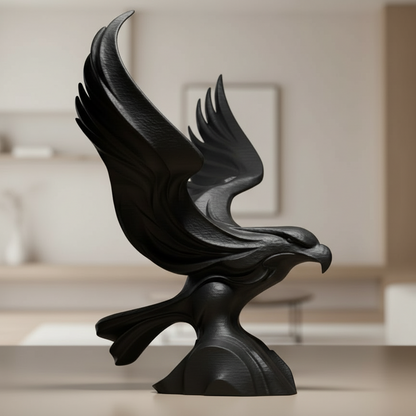 Elegant Eagle Sculpture