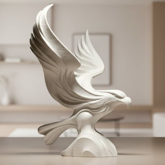 Elegant Eagle Sculpture