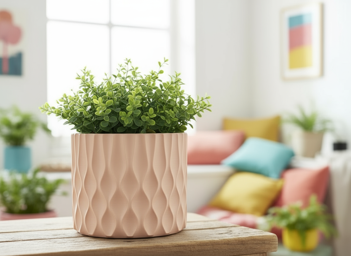 Wave Planter Pot