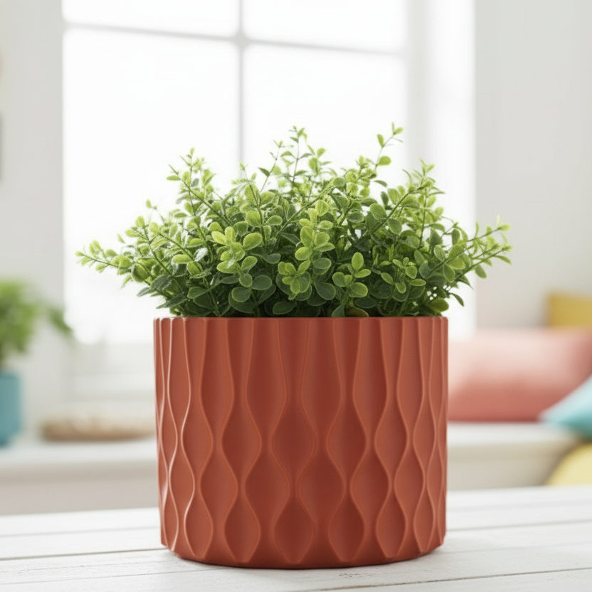 Wave Planter Pot (Only pot)