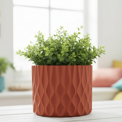 Wave Planter Pot (Only pot)