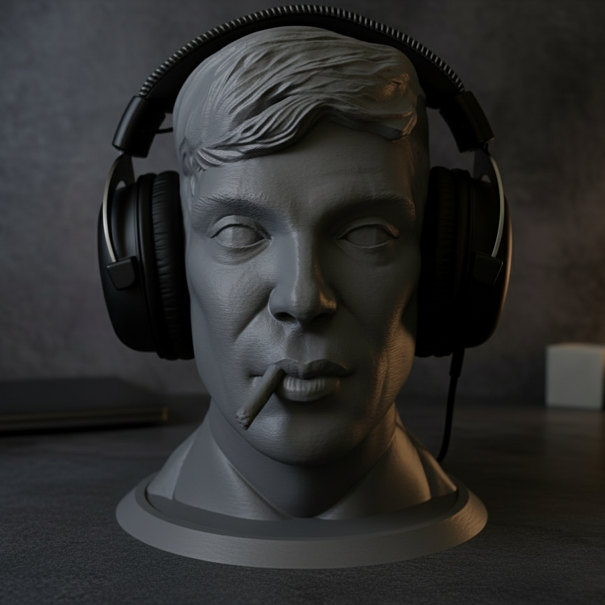 Tommy Shelby Bust - Peaky Blinders Headphone Stand