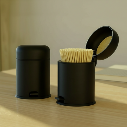 Mini Pedal Bin Toothpick Holder