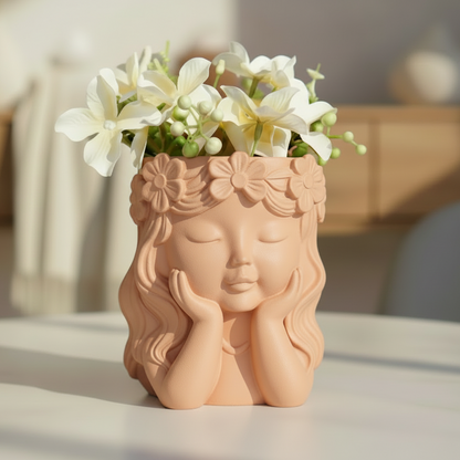 Little Girl Planter (Only pot)