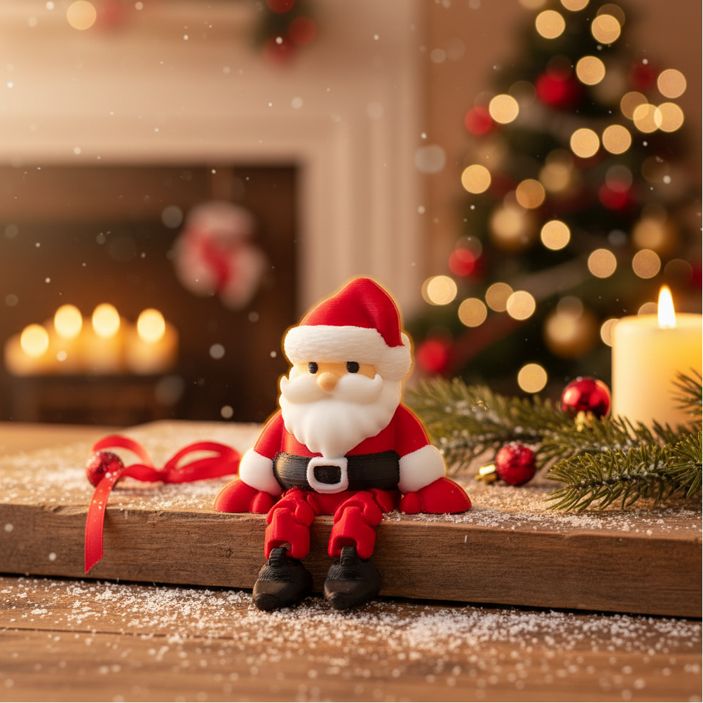 Articulated Christmas Santa