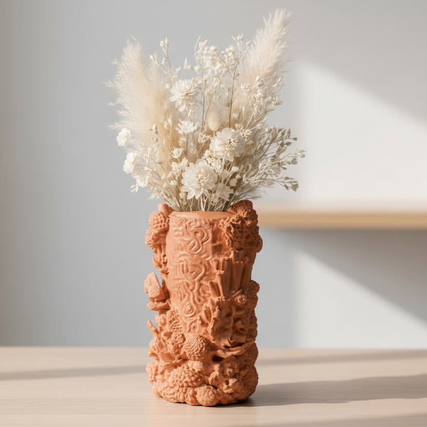 Coral vase