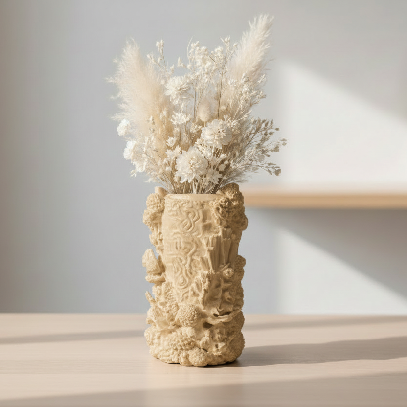 Coral vase