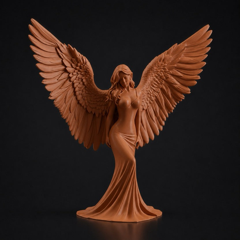 Angel Decor in Terracotta