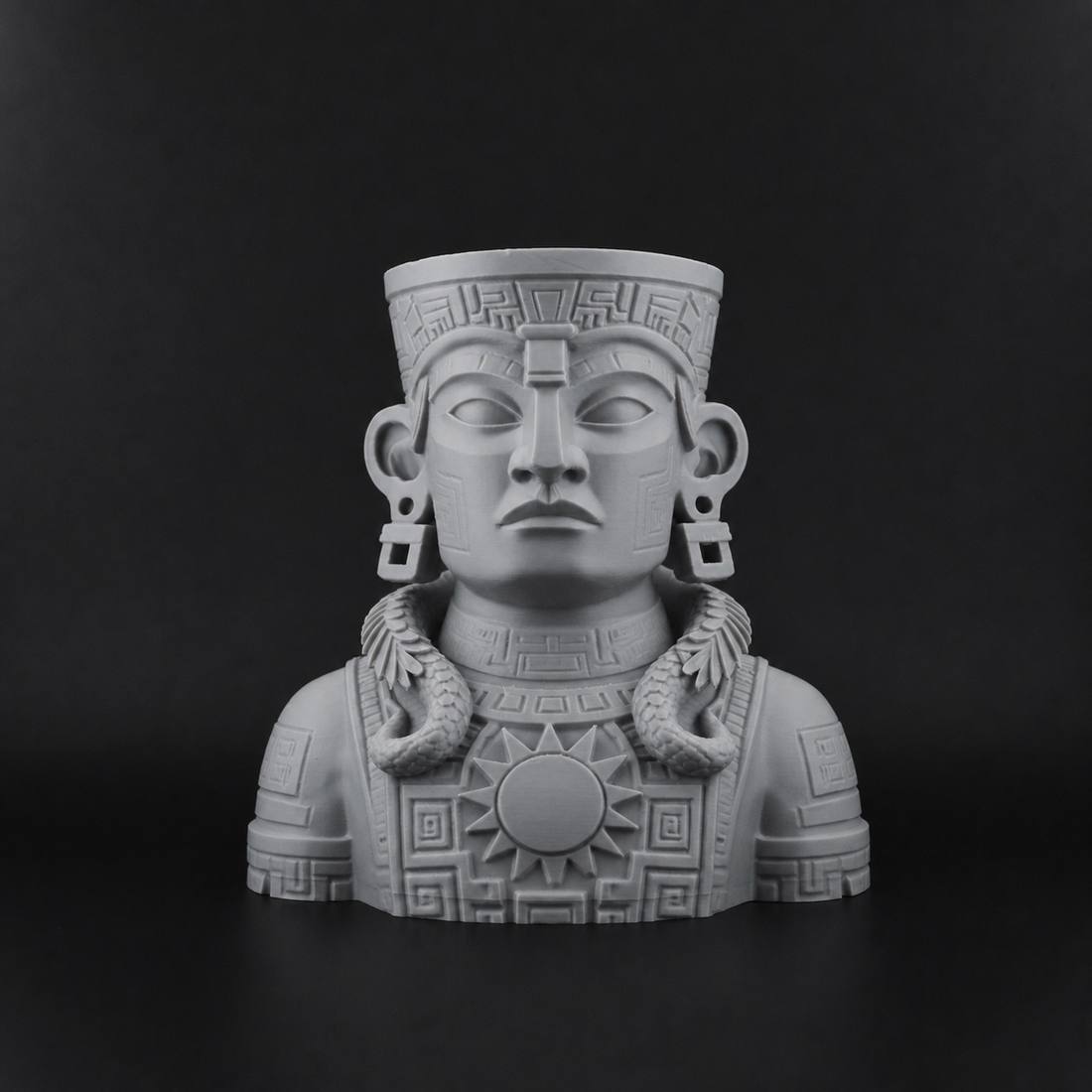 Aztec Planter Gray