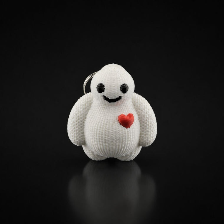 Baymax in Love keychain keychain