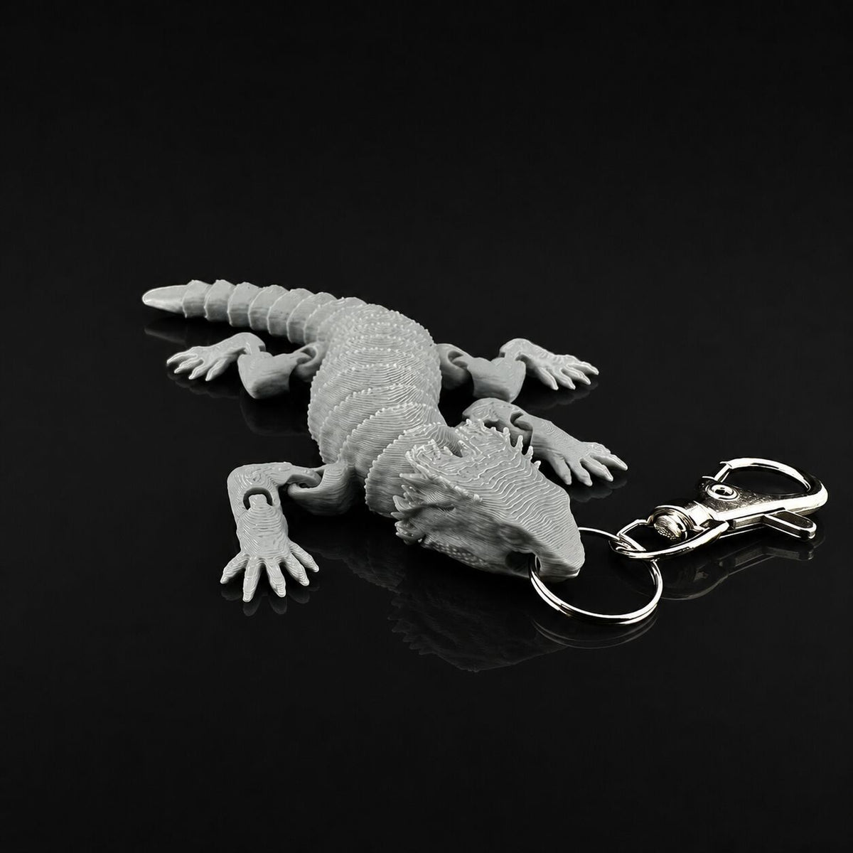 Bearded dragon keychain keychain