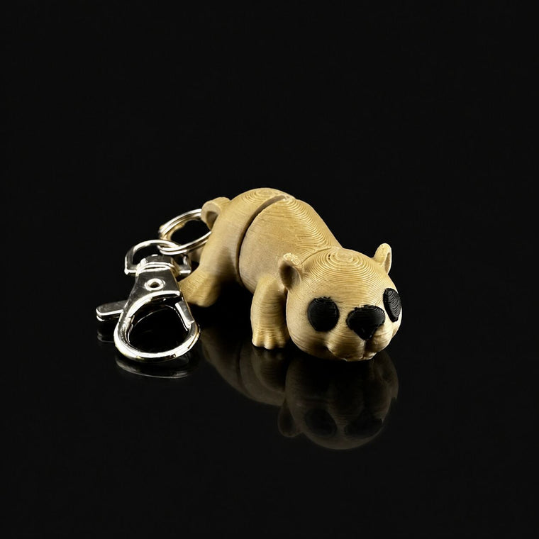 Beaver keychain keychain