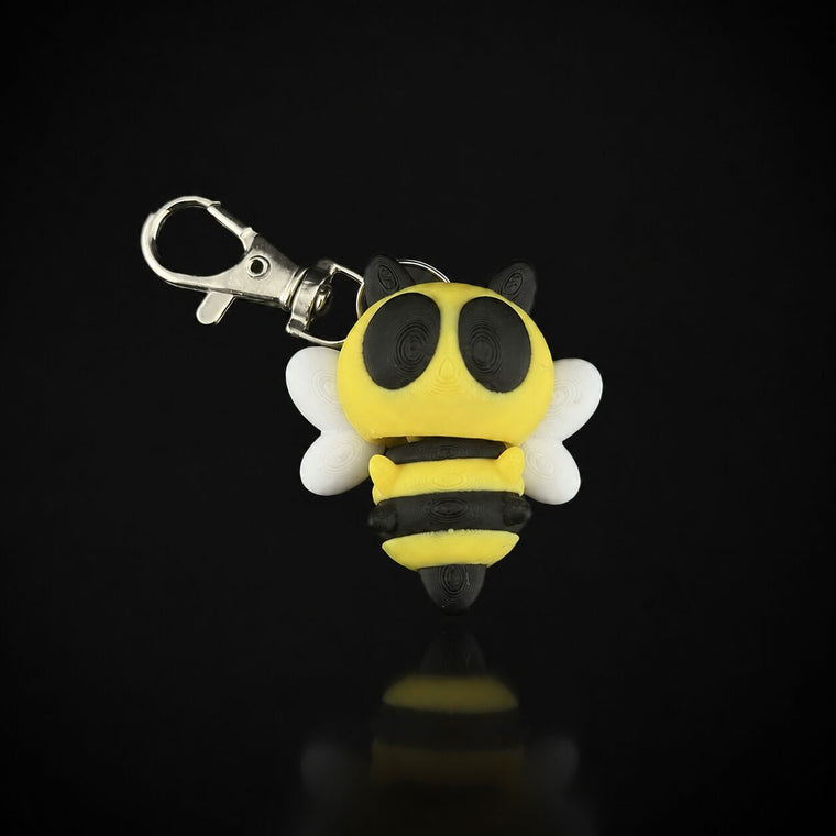 Bee keychain keychain