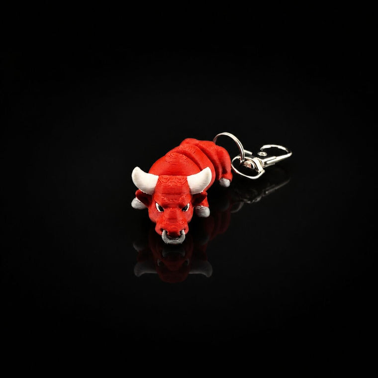 Bull Keychain keychain