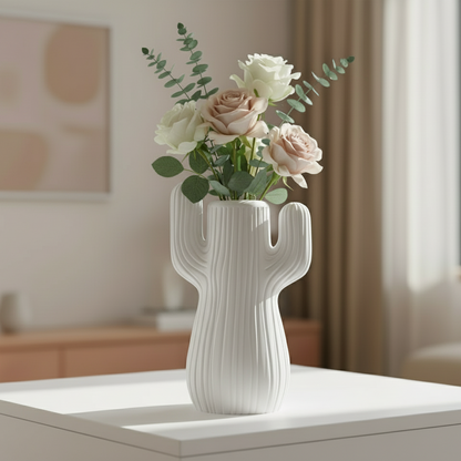 Cactus Vase – A Playful Desert-Inspired Design