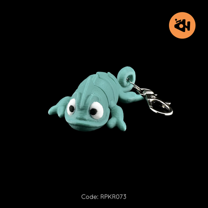 Chameleon keychain