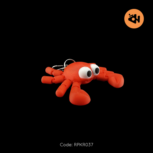 Crab keychain