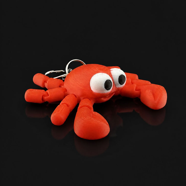 Crab keychain keychain