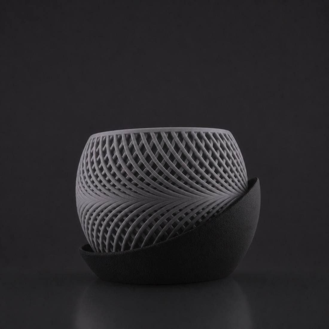 Drift Planter Gray