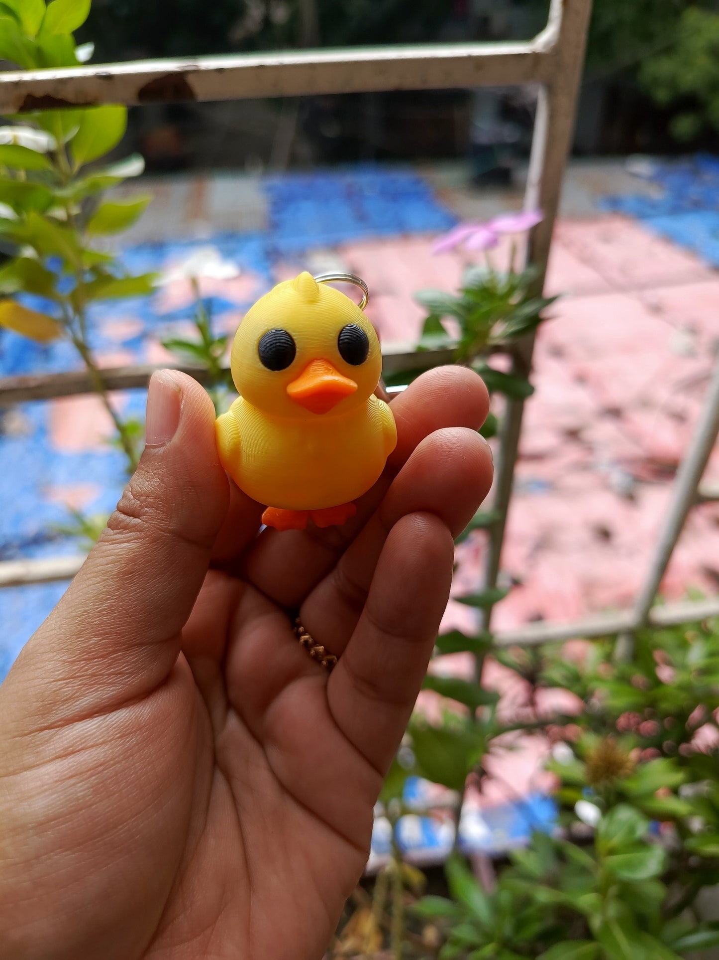 Duck keychain