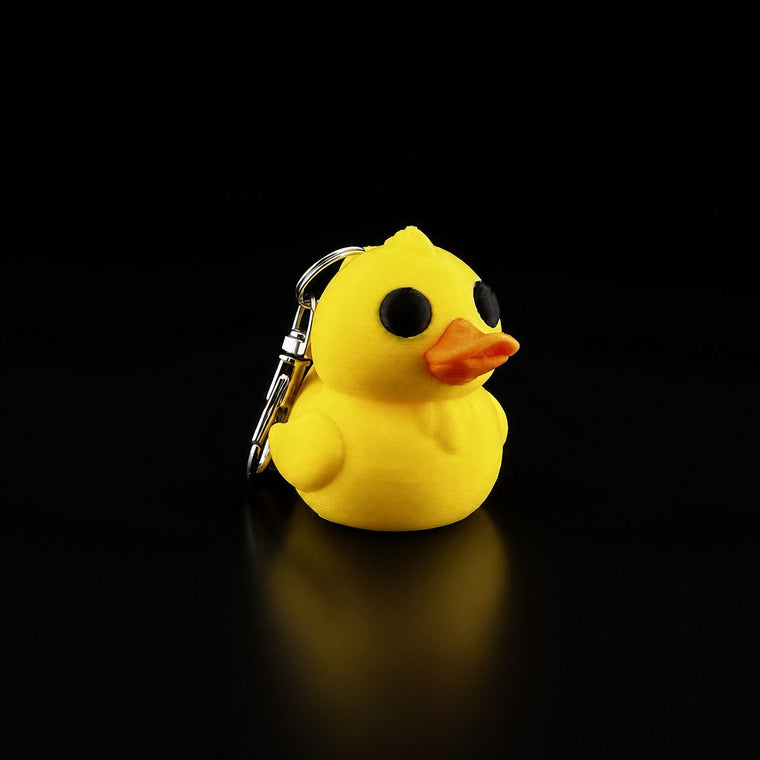 Duck keychain keychain